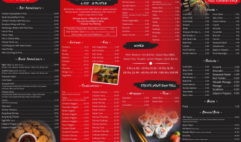 Little Tokyo menu