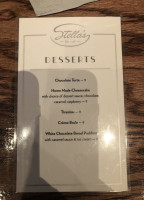 Stella's menu