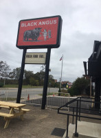 Black Angus outside