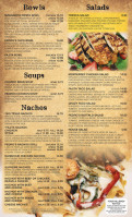 Pedro's Mexican Grill And Cantina menu