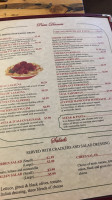 Bulldog Pizza menu