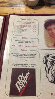 Bulldog Pizza menu