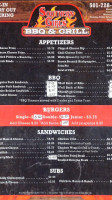 Southern Girls Bbq menu