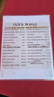 Sicilia In Bocca menu