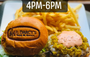 Mr. Darcy's Burger food