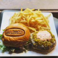 Mr. Darcy's Burger food