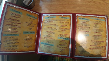 Chick's Restaurant Bar menu