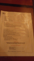 Cabernet Frank's menu