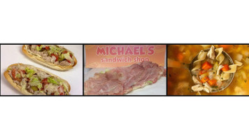 Michael's Sandwich Shop food