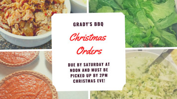 Grady's Barbecue . food