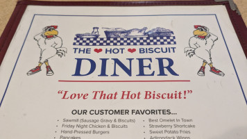 Hot Biscuit Diner menu