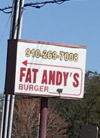 Fat Andy's Burger food