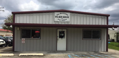 The Best Little Poboy House Catering outside