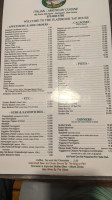 Flatbrook Tap House menu