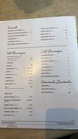 Le Pain Quotidien menu