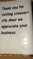 Crescent City Diner menu