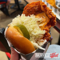 Hangry Joe's Hot Chicken food