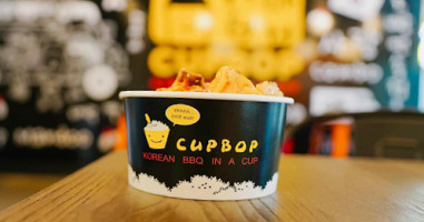 Cupbop Korean Bbq In A Cup food