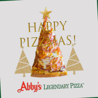 Abby's Legendary Pizza food