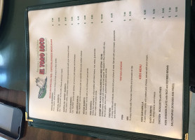 El Toro Loco menu