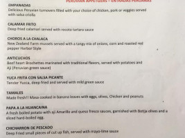 El Toro Loco menu