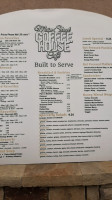 Main Street Coffee House menu