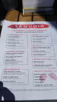 Sequoia Dc menu