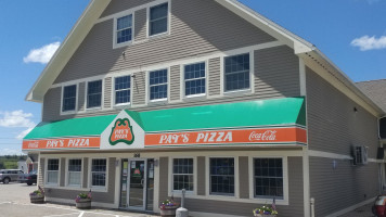 Pat's Pizza Machias outside