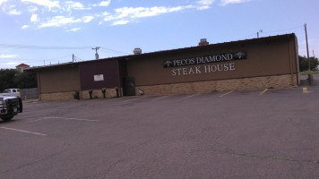 Pecos Diamond Steakhouse outside