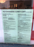 Hotdoggers Coney Cafe menu