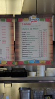 La Imperial Taqueria menu