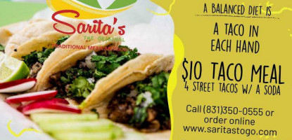 Sarita's Mexican Grill Restaurants food