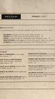 Delizie Cucina Vino menu