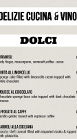 Delizie Cucina Vino menu
