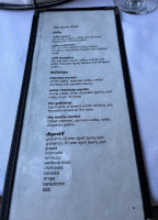 Ciro Sal's menu