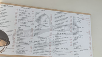 Roberto's Taco Shop menu