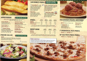 Faustino's Pizza food