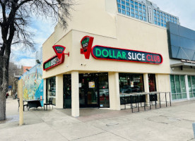 Dollar Slice Club outside