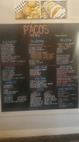 P'acos Aka Cafe Las Pupusas menu