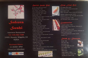 Sakura Sushi inside