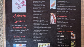 Sakura Sushi inside