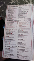 Downtown City Tavern menu