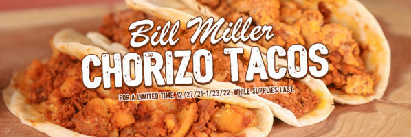 Bill Miller Bbq food