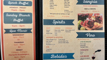 Casa Chapala menu