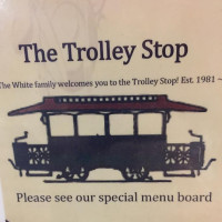 Trolley Stop outside