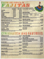 Cabos Mexican Plaquemine menu