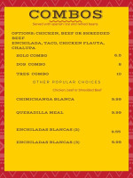 Ay Jalisco menu