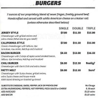 Jersey Joe's Coastside menu