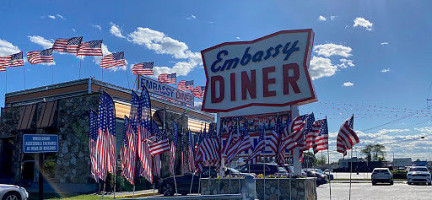 Embassy Diner. outside