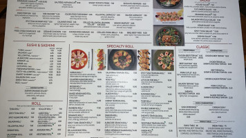 Kabuki Japanese menu